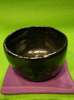 佐々木虚室 茶碗《黒楽》396,000円 写真2/2